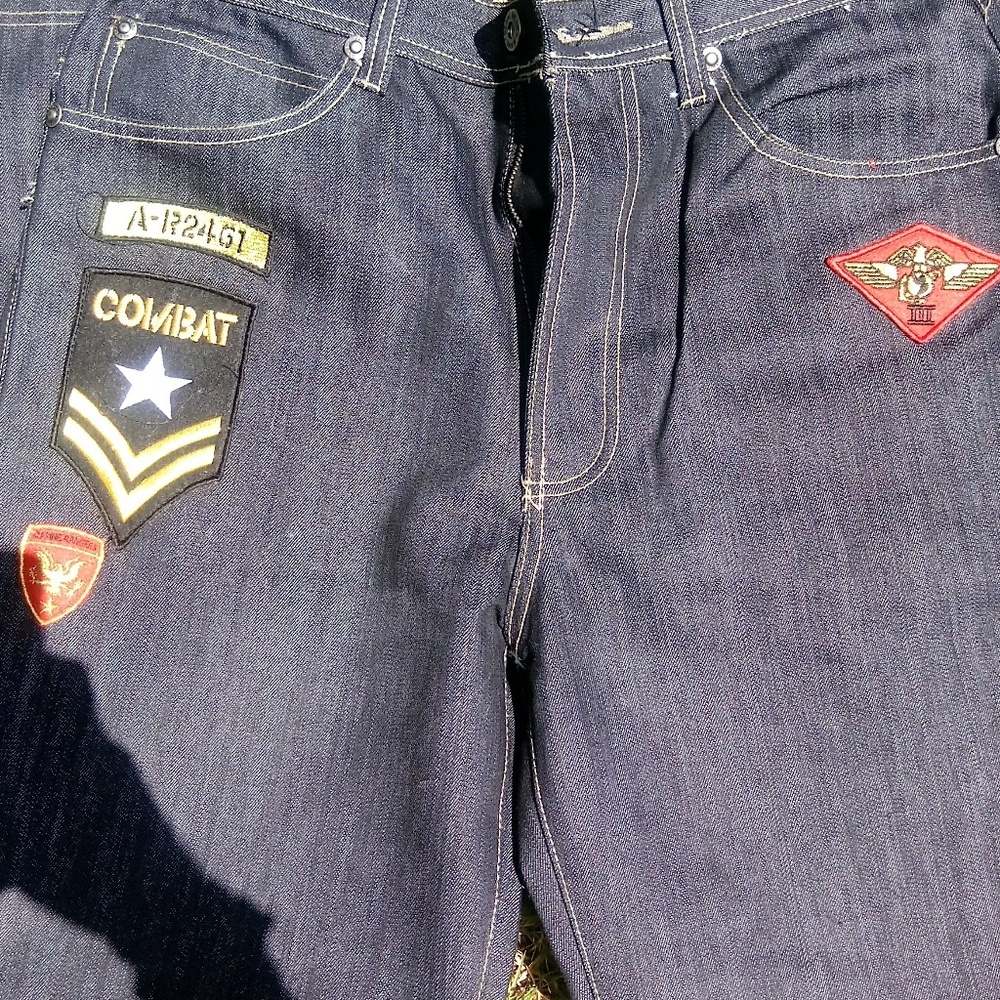 Men's Regal Army Black Jean